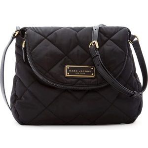 Marc Jacobs quilted nylon messenger bag